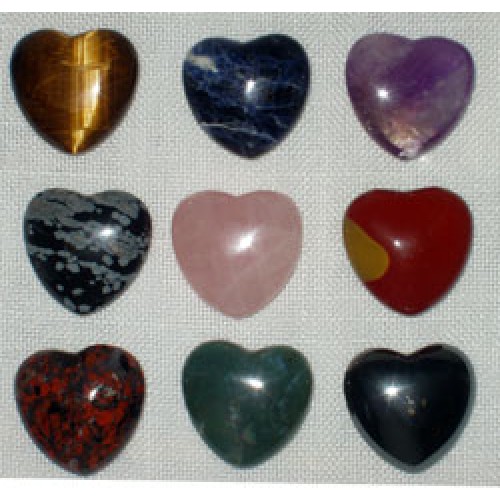 Assorted 30mm Hearts