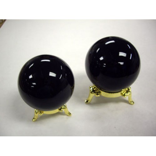 Obsidian Black Spheres