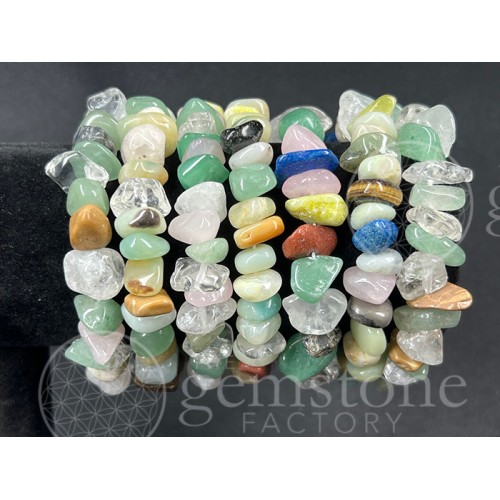 Tumbled Stone Mix Bracelet Special 