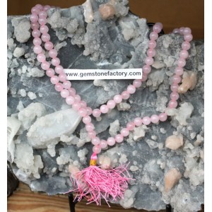 Mala Beads Rose Quartz