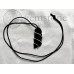 Black Tourmaline Natural Spiral Wrap Necklace