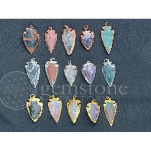 Arrowhead Plated Pendants 