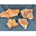 Tangerine Quartz Clusters 4pc Set