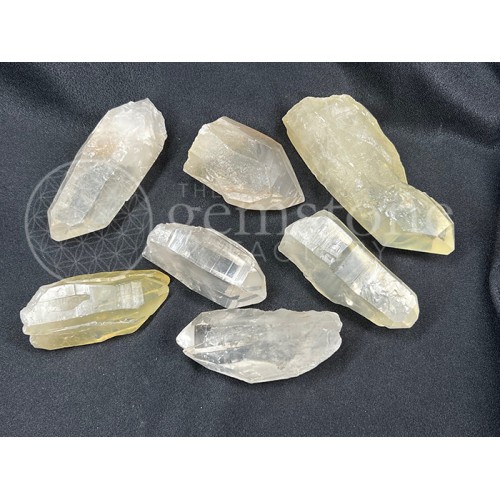 Lemurian Golden and Clear Larger Points 