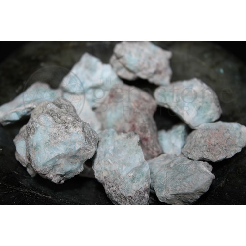 Larimar Natural  Rough 2lb bag