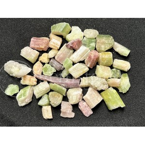 Tourmaline Natural Mixed Colors 
