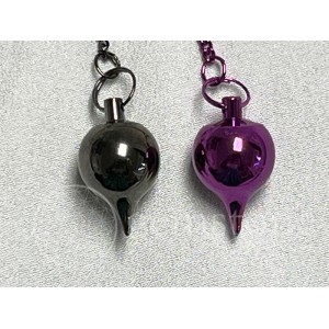 Metal Pendulum Purple or Gunmetal 