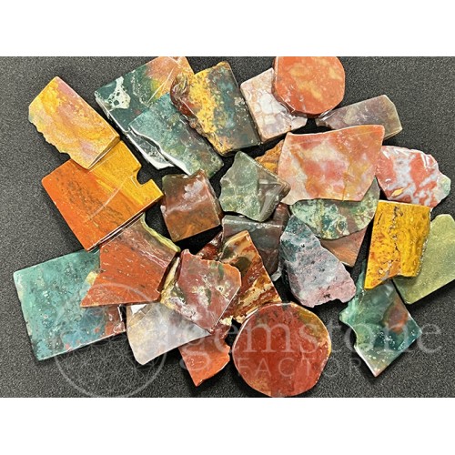 1-side Polished - Fancy Agate 
