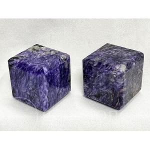 Charoite Cubes Premium