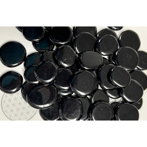 Smooth Stones: Black Obsidian