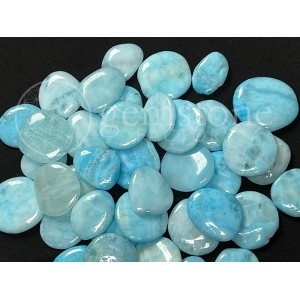 Smooth Stones: Blue Aragonite