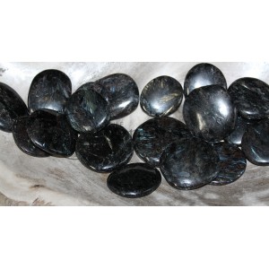 Smooth Stones: Astrophyllite (Arfvedsonite)