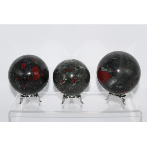 Bloodstone (African) Spheres