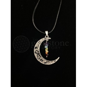 Chakra Moon Necklace