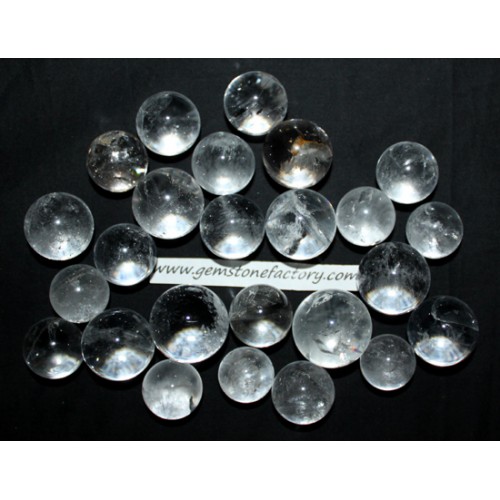 Quartz Spheres 25-30mm