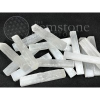 Selenite Premium Quality Cut Sticks 10cm(4")