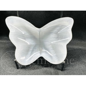 Selenite Bowl Butterfly 10cm (4")