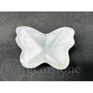 Selenite Bowl Butterfly 6cm (3")