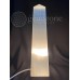 Selenite Obelisk Lamp (30cm)