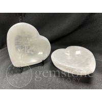 Selenite Bowl Heart 10cm (4")