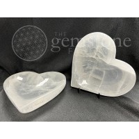 Selenite Bowl Heart 15cm (6")