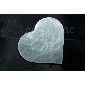 Selenite Heart 6 inch