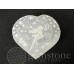 Selenite Puffy Heart 55-60mm Engraved