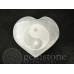 Selenite Puffy Heart 55-60mm Engraved