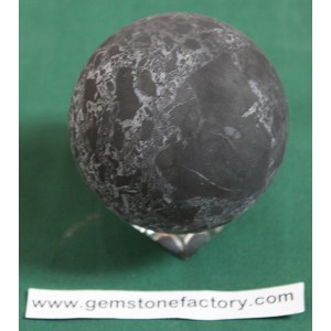 Shungite Sphere with Quartz 75mm