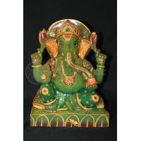 Green Aventurine Ganesh #40