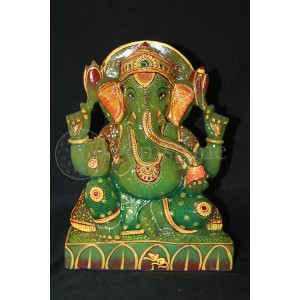 Green Aventurine Ganesh #40