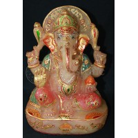 Rose Quartz Ganesh #45