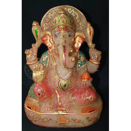 Rose Quartz Ganesh #45