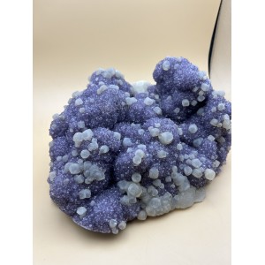 Amethyst Cluster w/ Calcite cubes #69