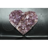 Amethyst Heart on Stand #61