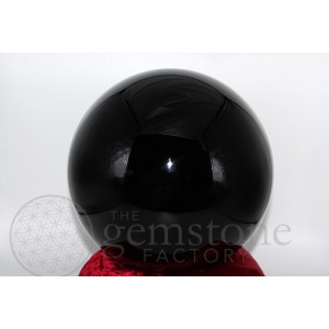 Black Obsidian Sphere #333