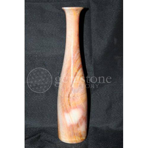 Pink Multicolor Onyx Vase #12