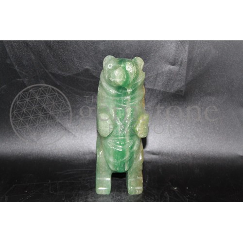 Green Aventurine Bear #111