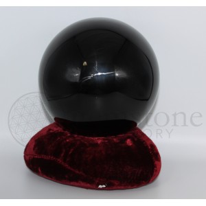 Black Obsidian Sphere #22