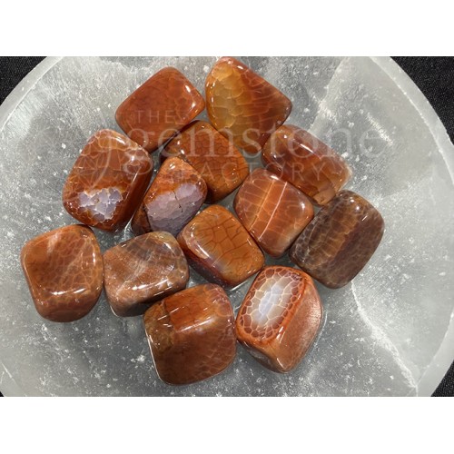 Agate Red Fire