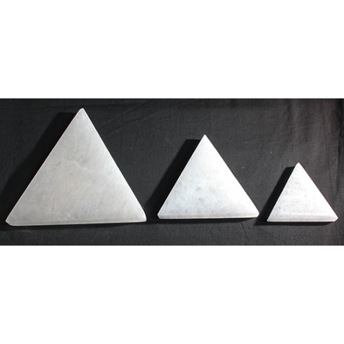 Selenite Triangle Small 2.5"