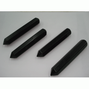 Shungite Wands Faceted