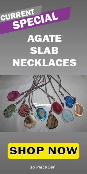 Agate Slab Necklaces